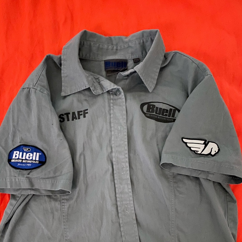 Men’s motorcycle club shirt